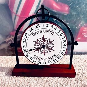 Advent Calendar Wood Block “Days Until Xmas” Christmas Decoration- NWT- JoAnn’s